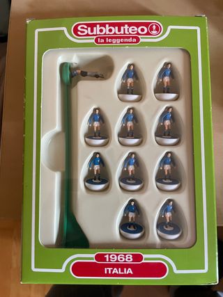 Italia 1968 la leggenda squadra Subbuteo
