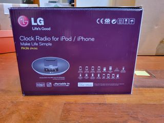docking speaker, clock radio fro ipod/iphone
