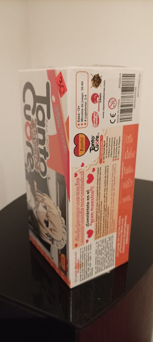 Juego de cartas. Creación de mazos. TANTO CUORE