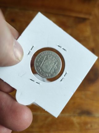 Monedas de plata del Gobierno Provisional 1869-187