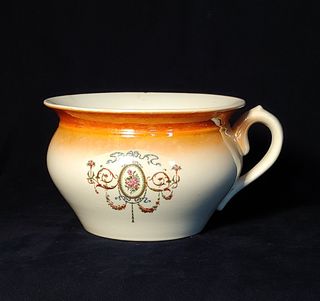 Orinal de porcelana. Antiguo.