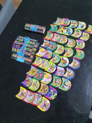 lote de tazos finales 80, principios 90