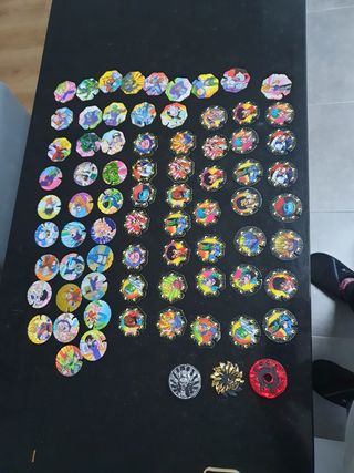 lote de tazos finales 80, principios 90