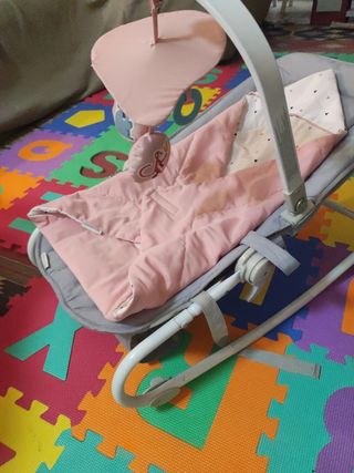 hamaca/silla 2 en 1 evolutiva: de 0 meses a 18 kg