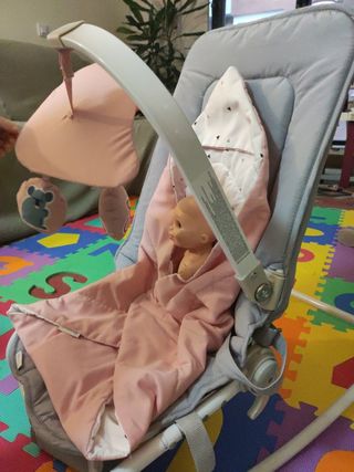 hamaca/silla 2 en 1 evolutiva: de 0 meses a 18 kg