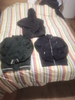 lote chaquetas impermeables
