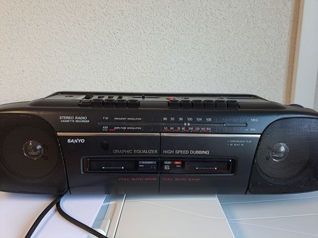 Radiocassette doble pletina