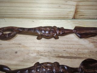 Cuchara tenedor cocodrilo