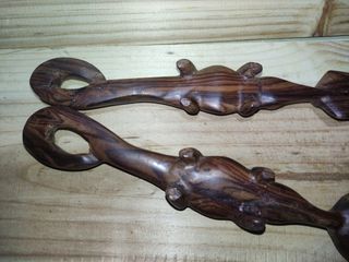 Cuchara tenedor cocodrilo