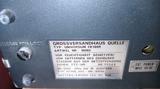 radio TV en blanco y negro,