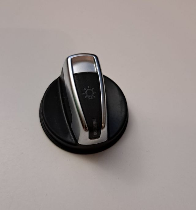 Manopola comando regolazione luci argento BMW E87
