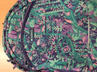 Mochila Escolar Adaptable Gabol Fancy.