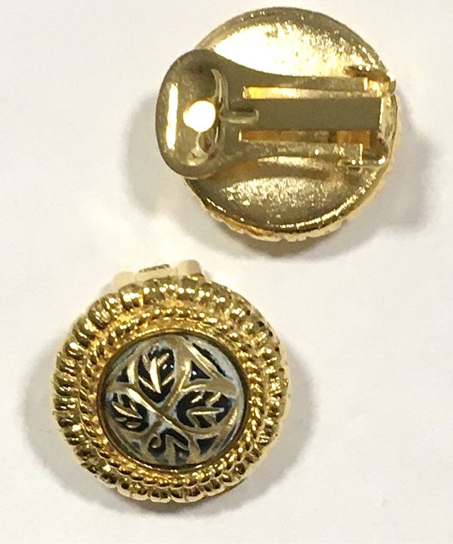 Orecchini a clips vintage Made in Italy