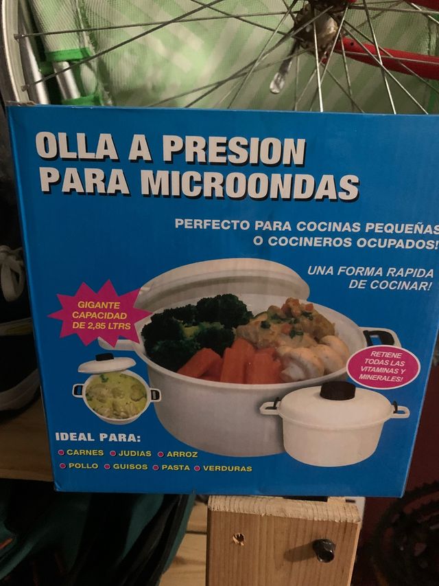 Olla a presión microondas 