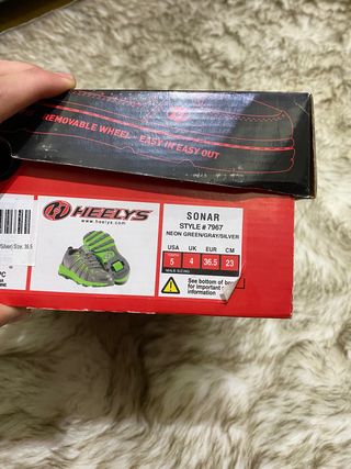 Zapatillas con ruedas