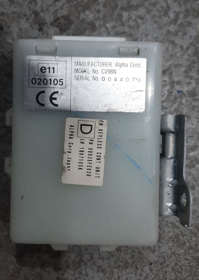 Centralita del cierre centralizado Subaru Impreza