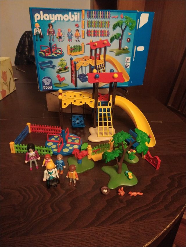 playmobil 5568 parque de juegos