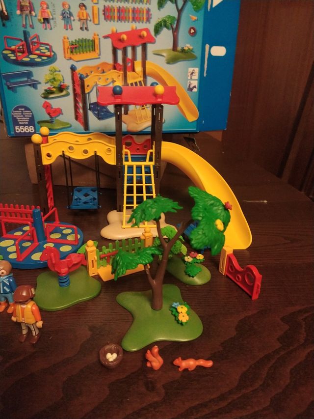 playmobil 5568 parque de juegos