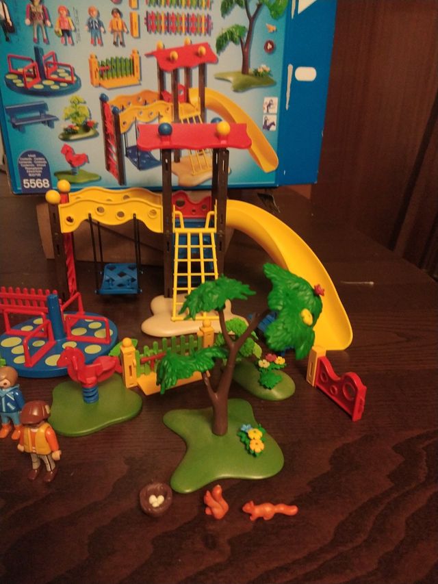 playmobil 5568 parque de juegos