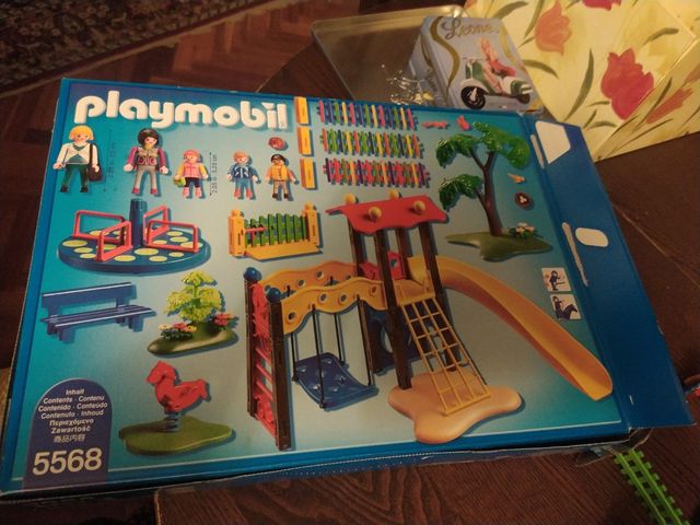 playmobil 5568 parque de juegos