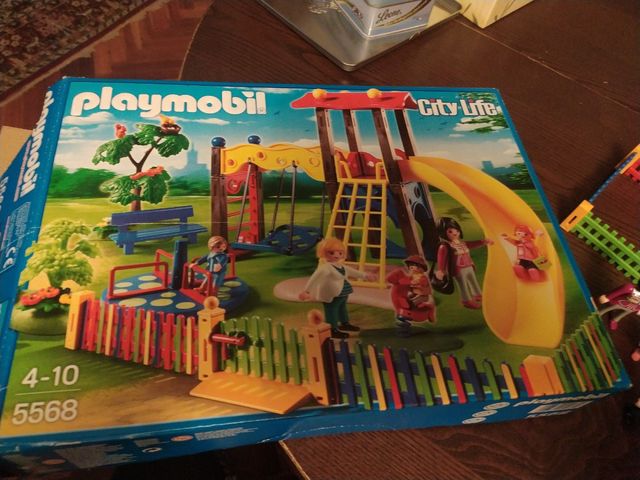 playmobil 5568 parque de juegos