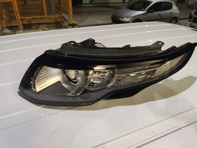 faro delantero evoque no funciona larga