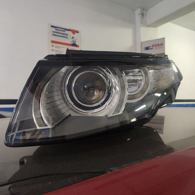 faro delantero evoque no funciona larga