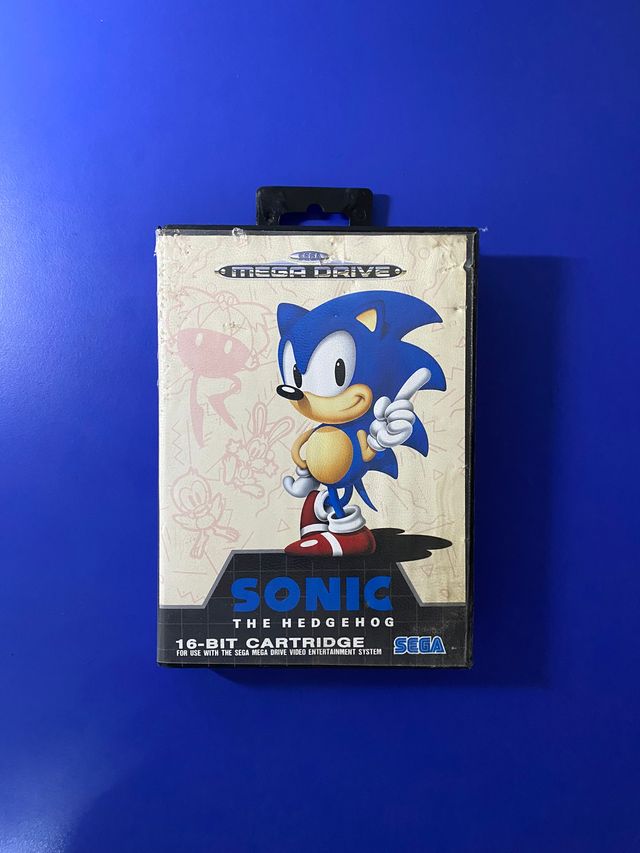 Sega Mega Drive Sonic The Hedgehog