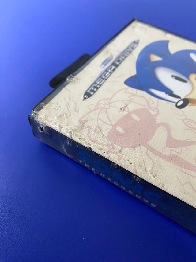 Sega Mega Drive Sonic The Hedgehog