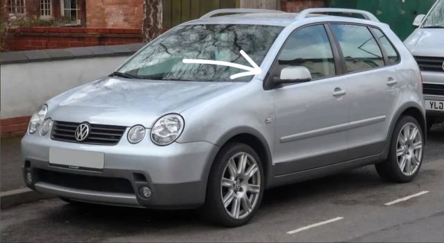 Retrovisor Eléctrico izquierdo Polo GT (9N1) (9N)