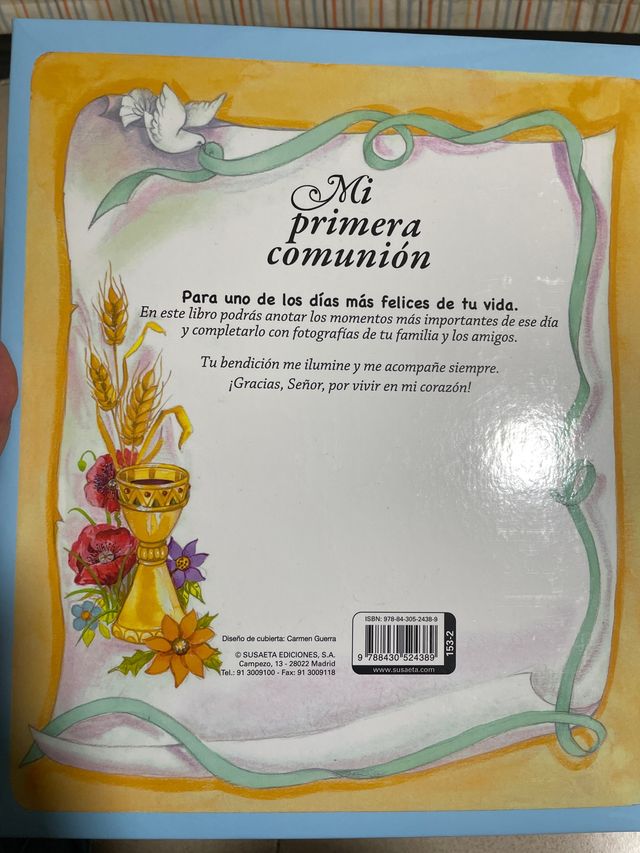 Libro Mi Primera Comunión