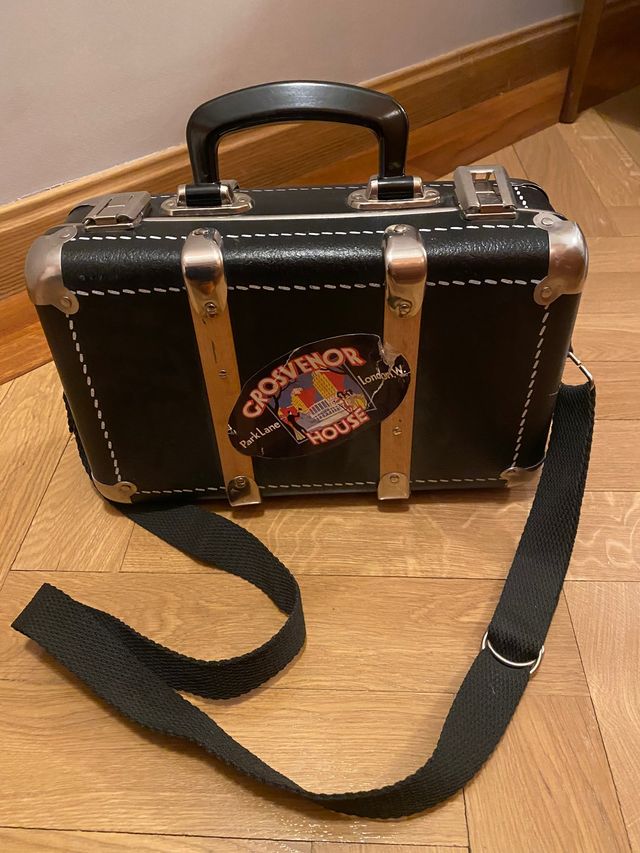 Bolso maleta retro vintage 