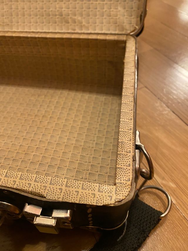 Bolso maleta retro vintage 