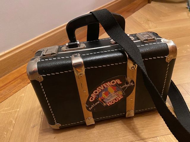 Bolso maleta retro vintage 