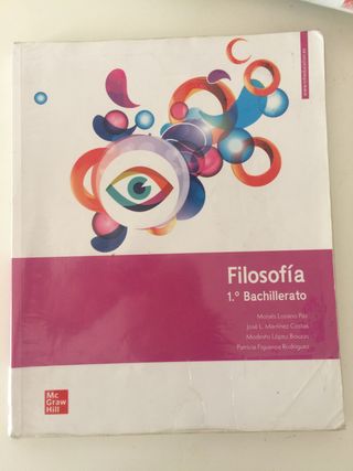 Libro de Filosofía 1º Bachillerato