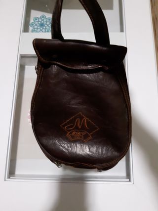 Mochila de cuero
