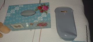 2 sábanas, antivuelco, porta toallitas, ropita,