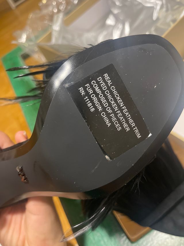 Zapatos tacón talla 36 sin usar