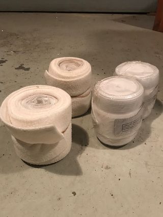 Set fasce da lavoro bianche