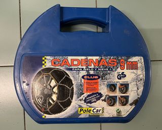 Cadenas de hielo y nieve 9mm