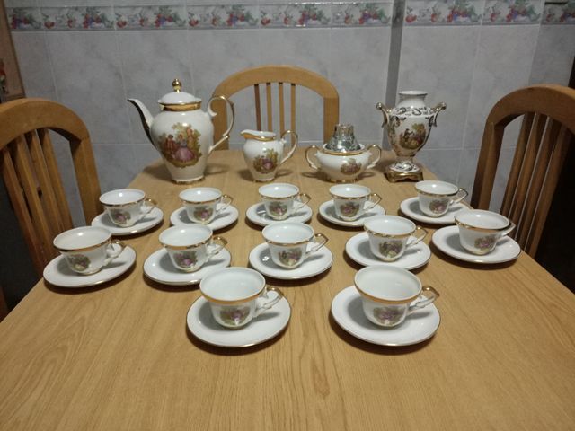 juego de café antiguo