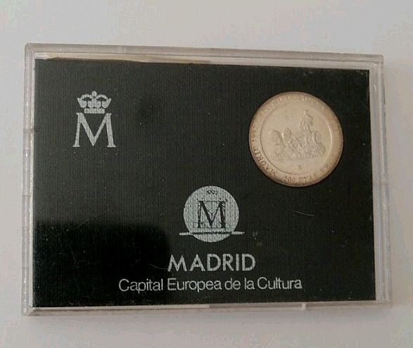 Estuche moneda 200 pesetas plata 1992 Madrid FNMT!