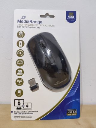 Raton optico wireless sin cable