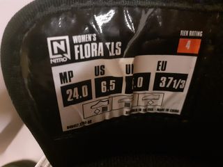 FLORA TLS BLACK NITRO EUR 37 1/3