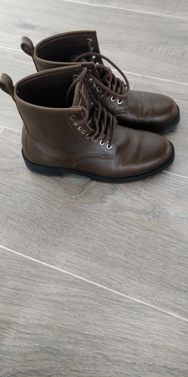 Botas marrones pull&bear talla 40