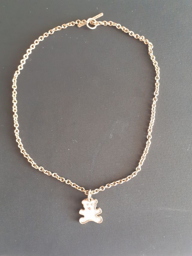 girocollo REBECCA dorato con orsacchiotto brillant