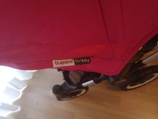Sacos y textiles rosas de Bugaboo donkey gemelar