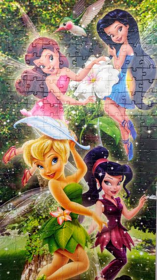 PUZZLE CAMPANILLA PARED 136X48 cm