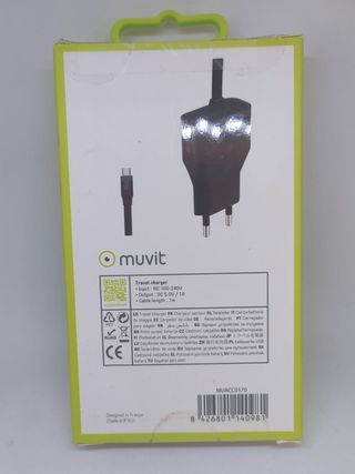 Cargador MicroUSB Muvit