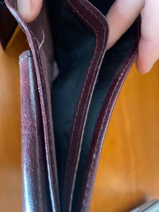 Cartera con monedero